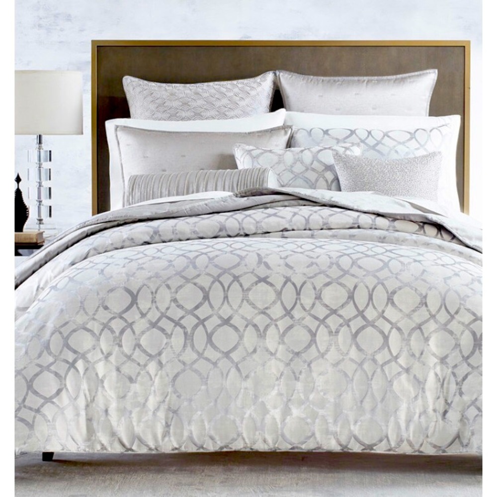 NWOT Hotel Collection, Helix Collection Duvet Cover Full/Queen